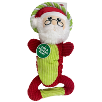 Outward Hound: Scrunch Bunch Dog Toy - Santa