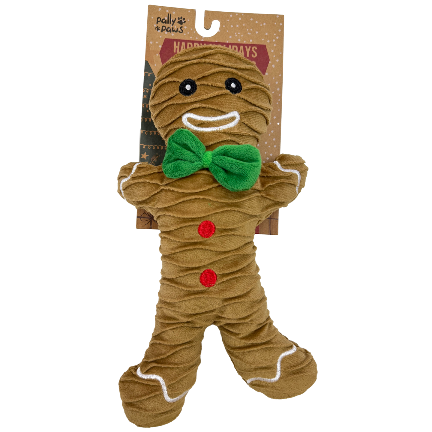 Pally Paws: Happy Holidays Gingerbread Man