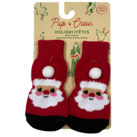 Pup Crew: Holiday Dog Socks XS/S - Santa