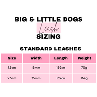 DOG LEASH: Sausage Sizzle {FINAL SALE}