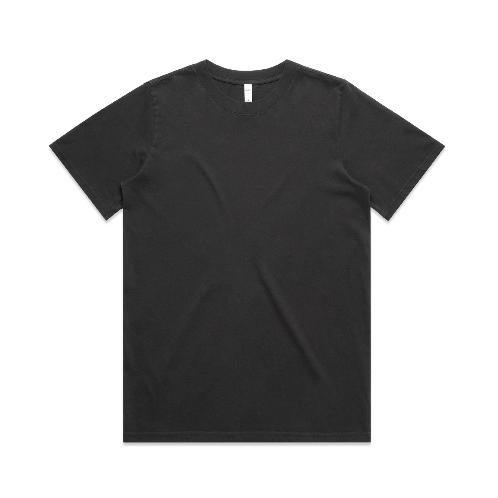 BLD LIFESTYLE CLUB TEE: "Sorry I'm Late..." | Faded Black (Digital Printing)