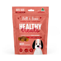 DOG TREATS: Bell & Bone Healthy Treats Beef & Turmeric (Joint & Mobility) 130g