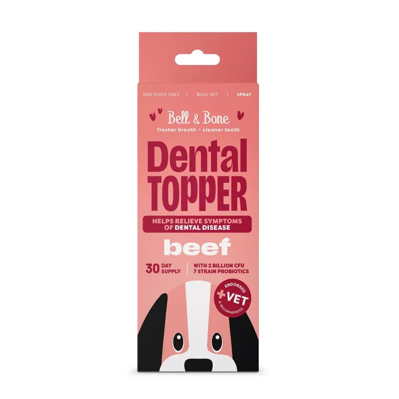 MEAL TOPPER | Bell & Bone: Dog Dental Topper - Beef 30ml