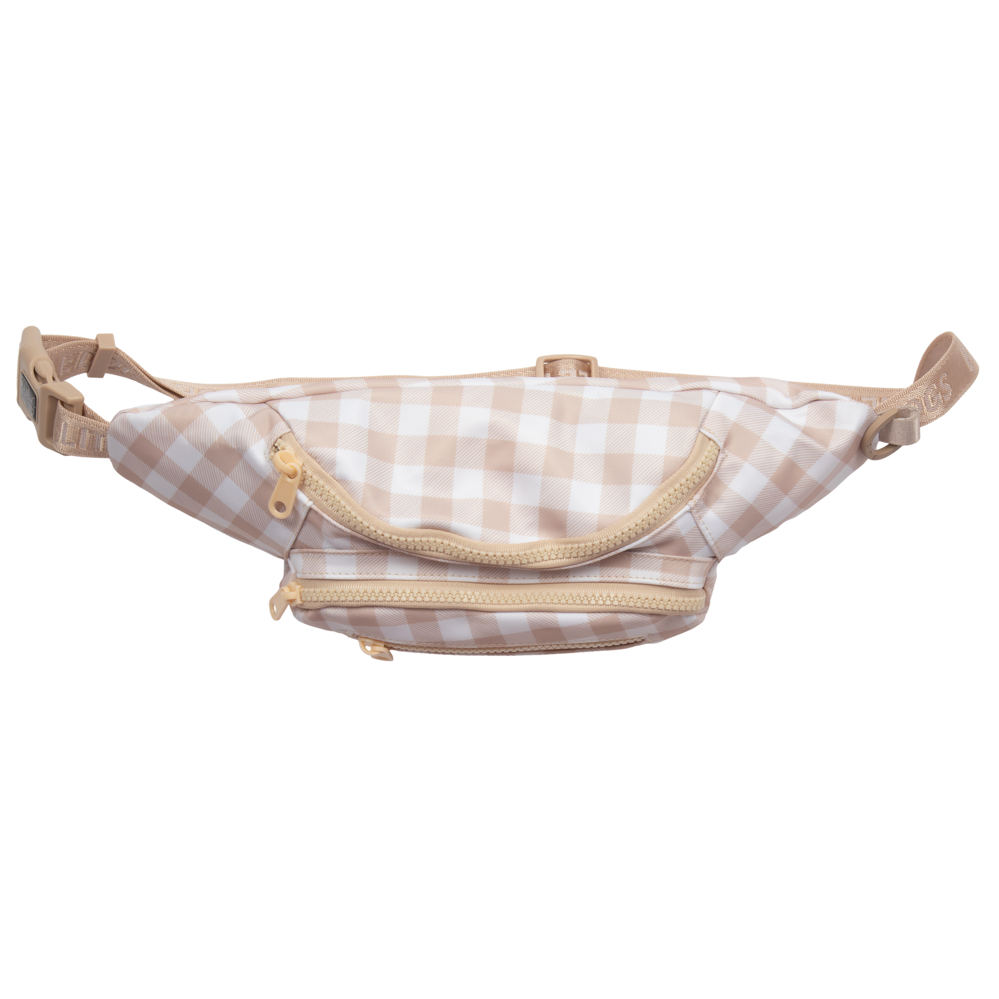 THE ESSENTIAL WALKING POUCH: Latte Gingham {FINAL SALE}