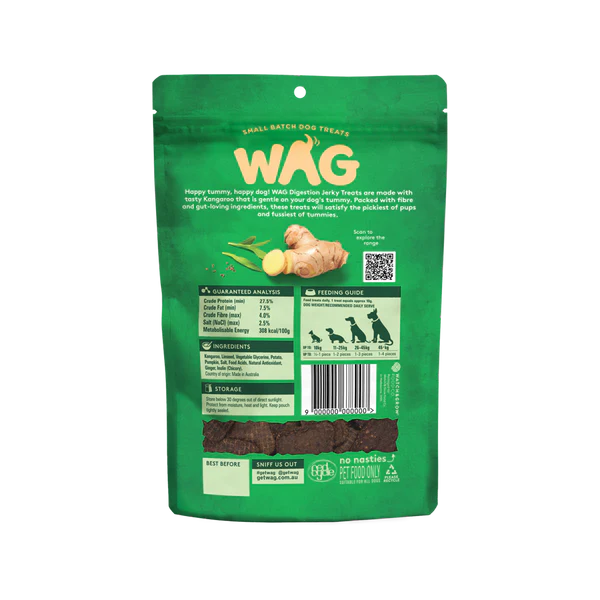 DOG TREATS | WAG: Digestion Kangaroo Jerky