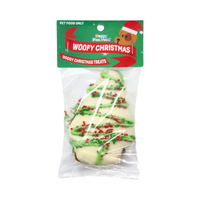 DOG TREATS | Wagalot Dog: Woofy Christmas Tree Twin Pack