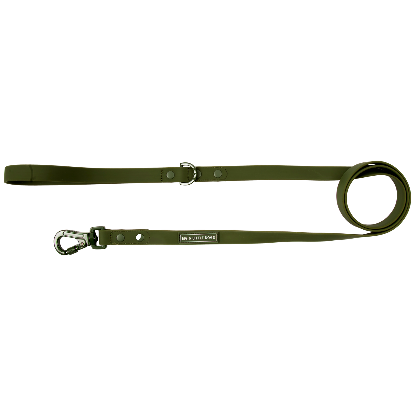 DOG WATERPROOF LEASH: Olive