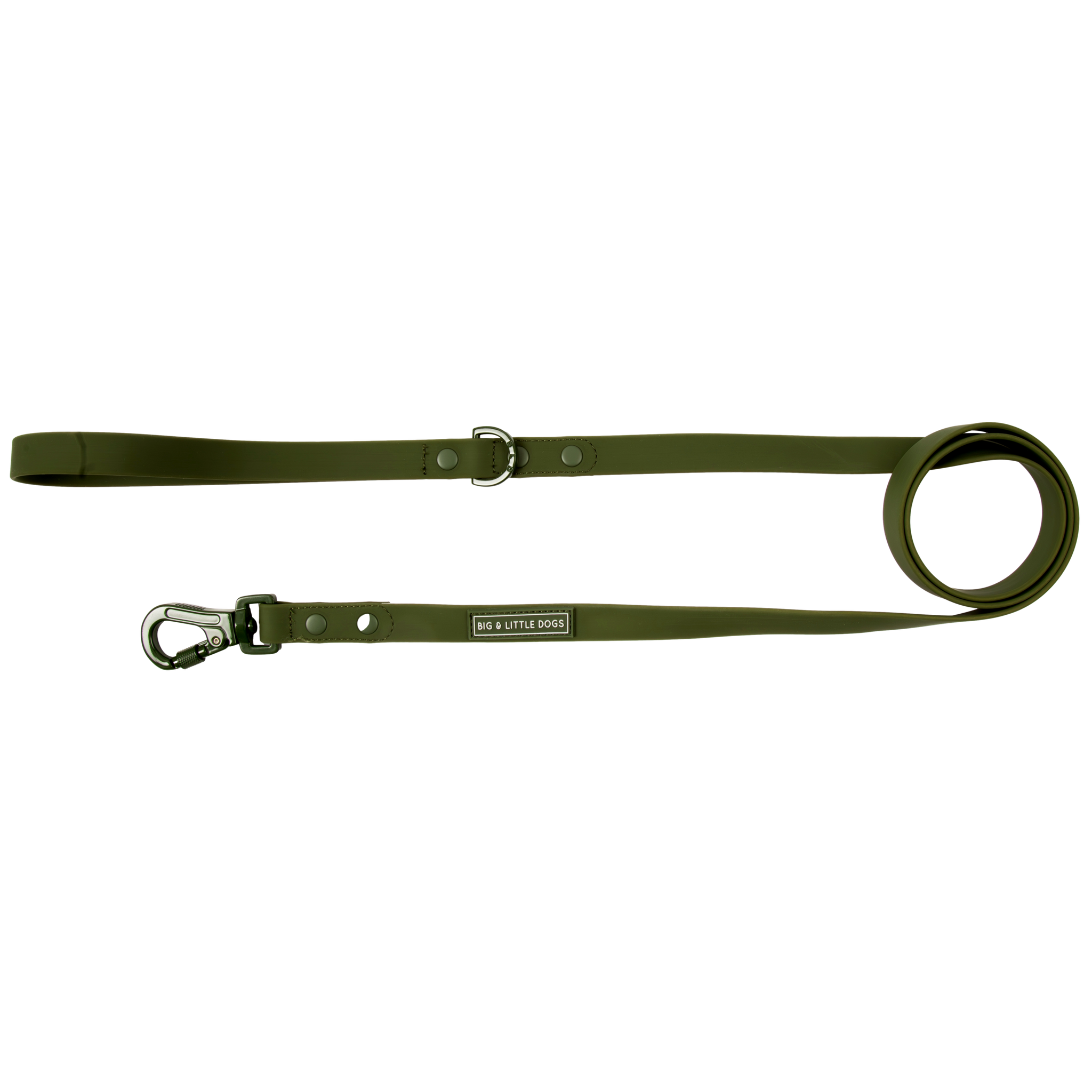 DOG WATERPROOF LEASH: Olive