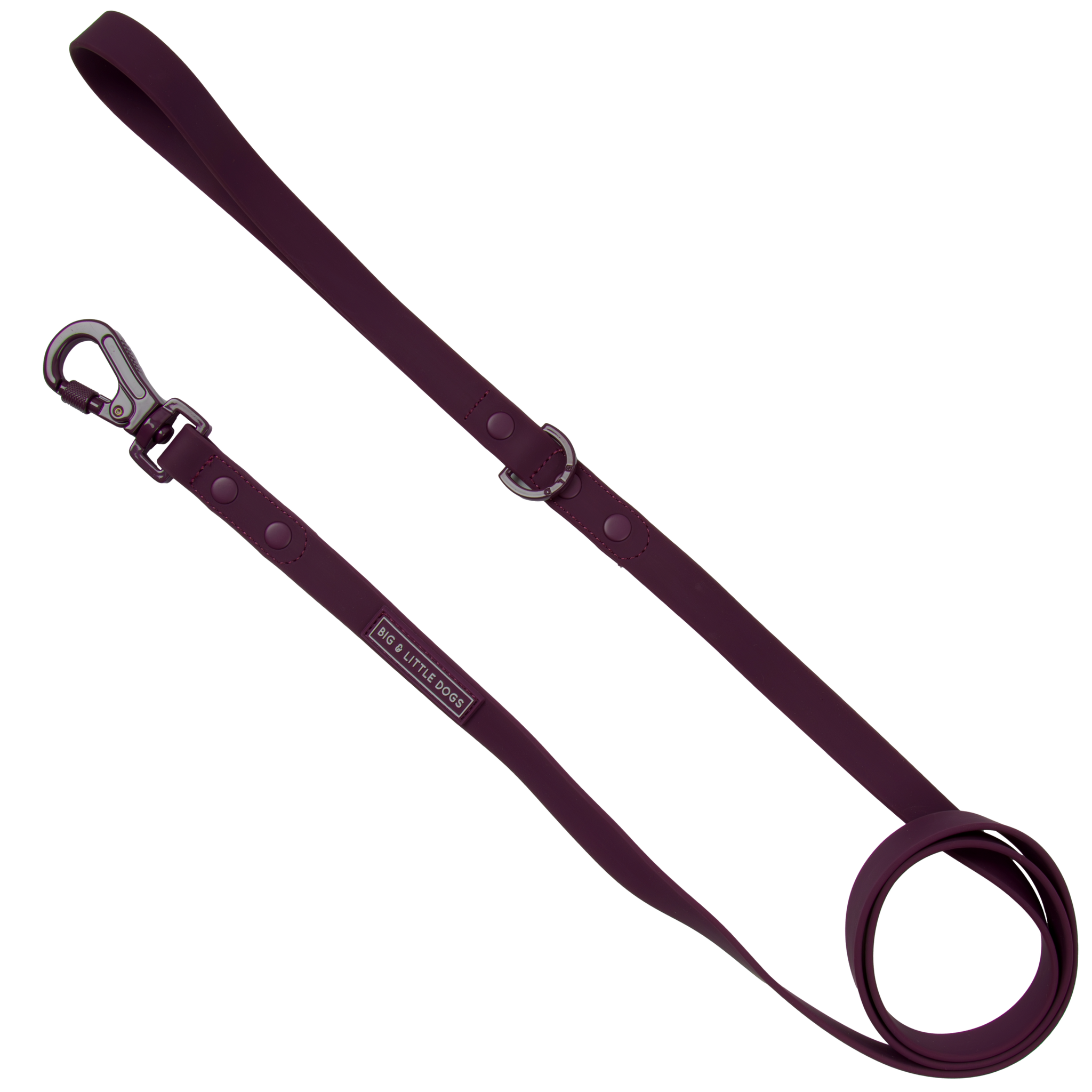 DOG WATERPROOF LEASH: Plum