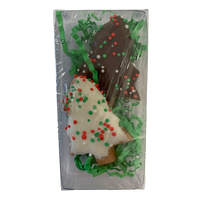 DOG TREATS | Huds and Toke: Christmas Tree Cookies - 2 Pces (in GIFT BOX)