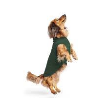 DOG STRETCH FLEECE | Goldpaw: Hunter Green