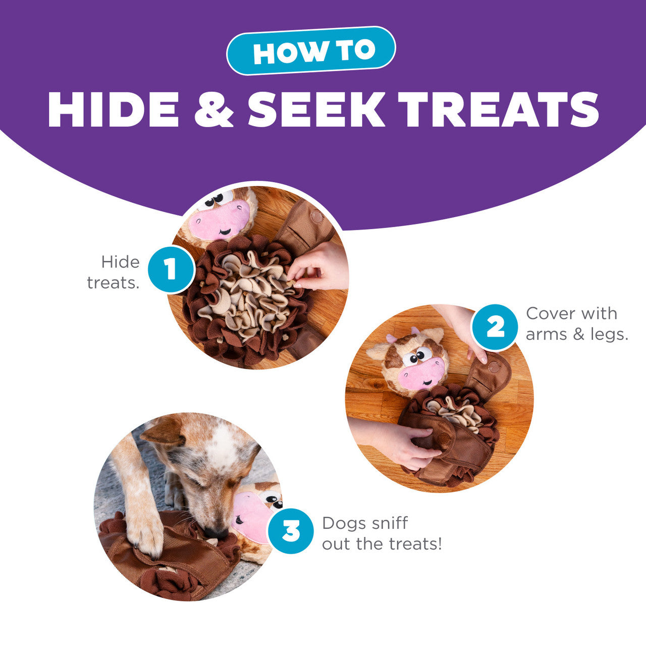 Outward Hound: Snuffle Palz - Cow