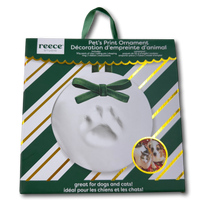 reece studio: Pet's Print Ornament DIY - Green