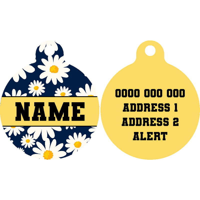Pet ID Tag | Daisy Patch