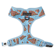 ADJUSTABLE DOG HARNESS: Blue Fairy Bread {FINAL SALE}