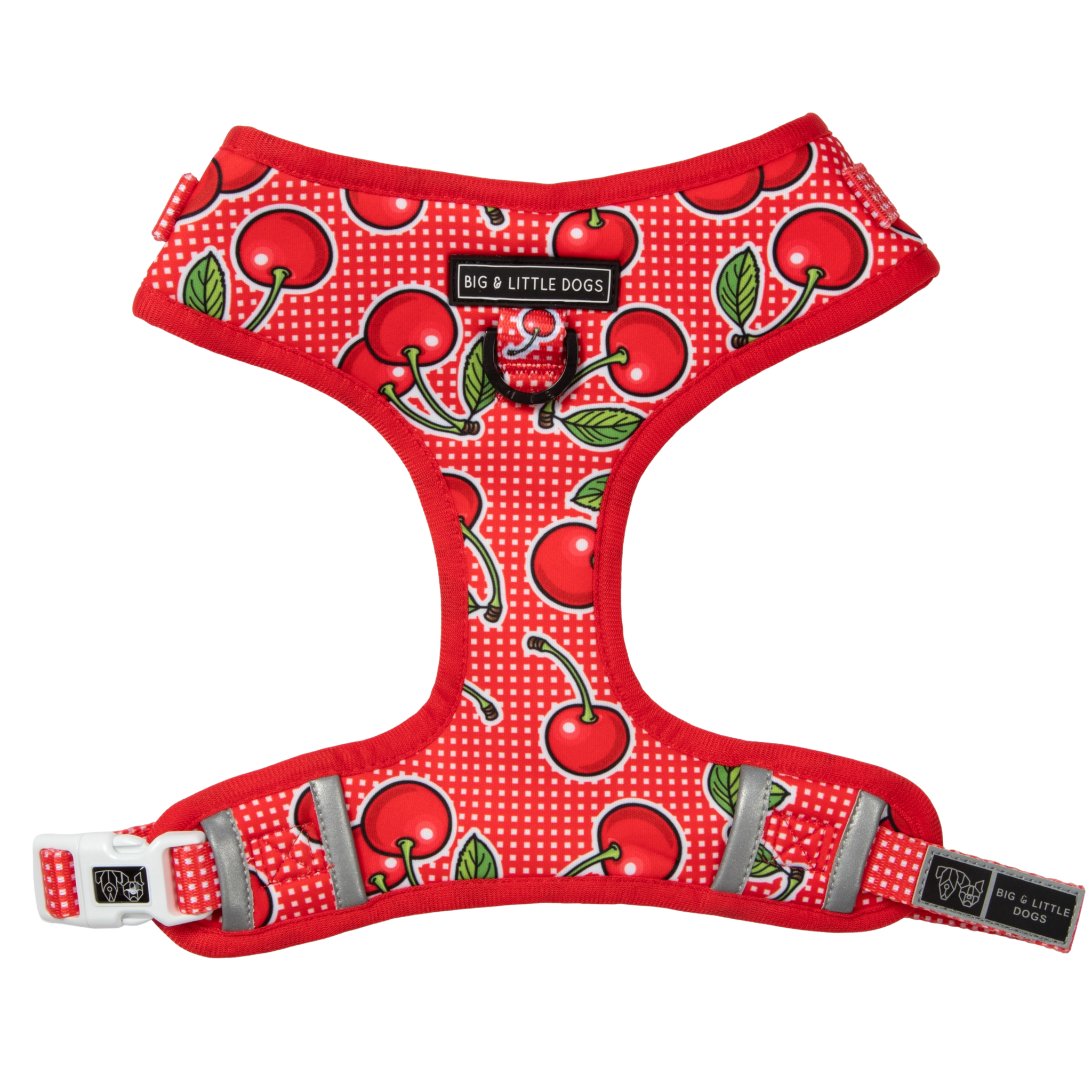ADJUSTABLE DOG HARNESS: Cherrylicious {FINAL SALE}