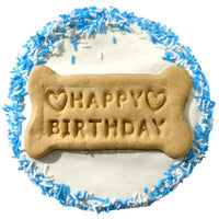 DOG TREATS | Huds and Toke: Doggy Birthday Cake (Yoghurt Frosted)