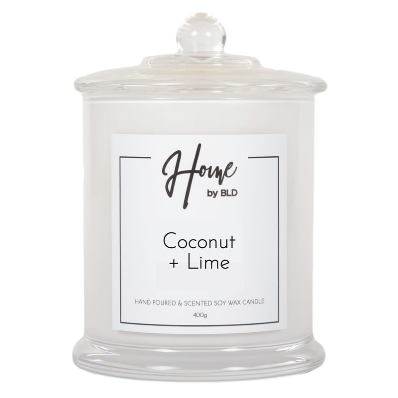 Home by BLD | Coconut & Lime Soy Candle