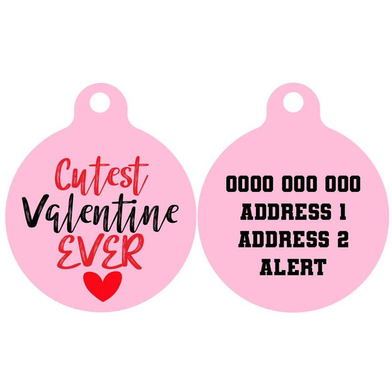 Pet ID Tag | Cutest Valentine EVER