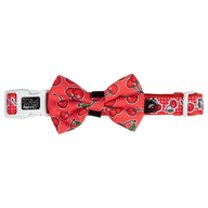 DOG COLLAR & BOW TIE: Cherrylicious {FINAL SALE}