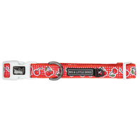 DOG COLLAR & BOW TIE: Cherrylicious {FINAL SALE}