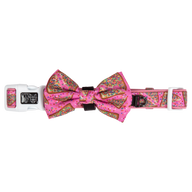 DOG COLLAR & BOW TIE: Pink Fairy Bread {FINAL SALE}