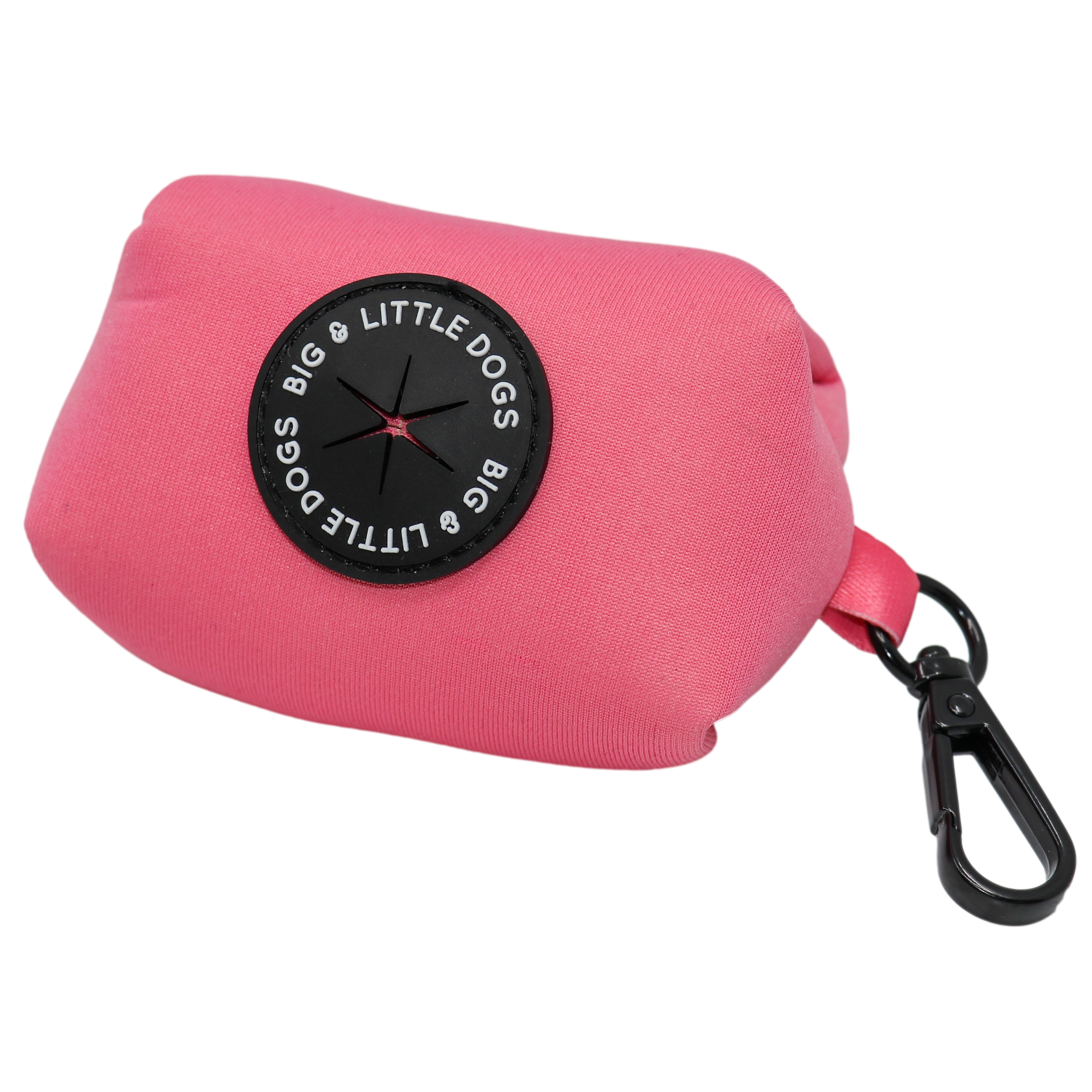 Pink dog 2025 poop bag holder