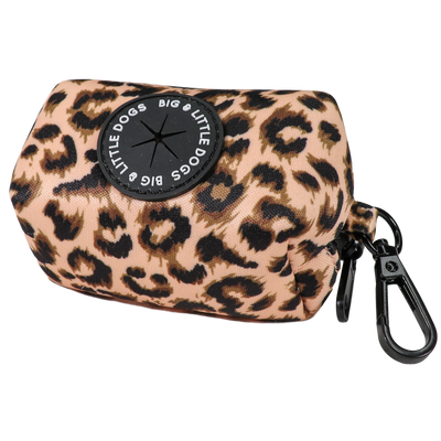 Dog Poop Bag Holder Luxurious Leopard