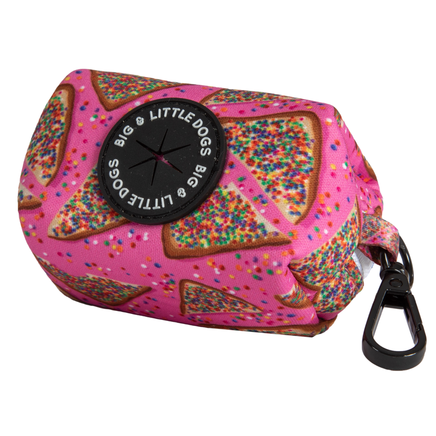DOG POOP BAG HOLDER: Pink Fairy Bread {FINAL SALE}