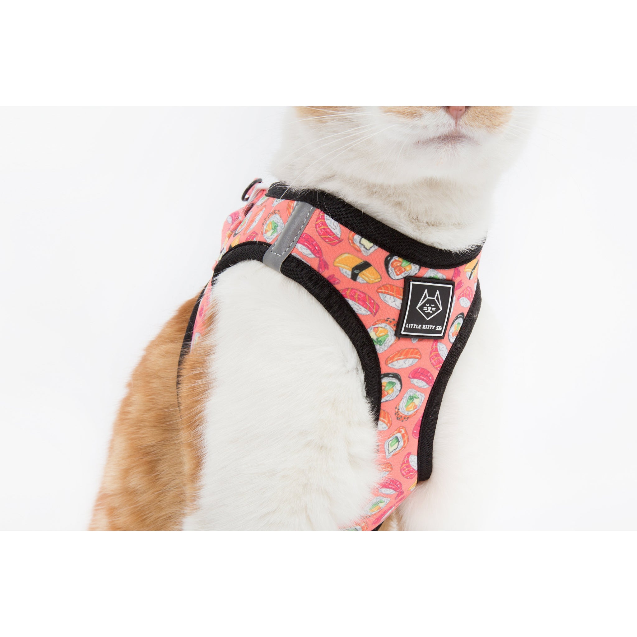 Little Kitty Co. Cat Step In Harness Sashimi Sushi