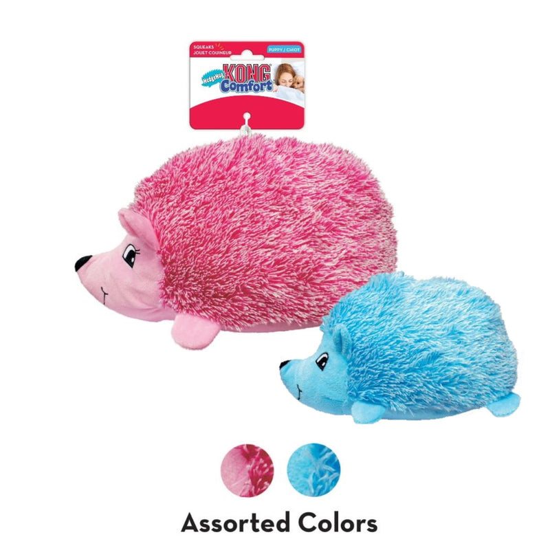 KONG: Comfort Hedgehug Puppy Plush Toy (Medium) (Pink or Blue)