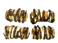 DOG TREATS | Huds and Toke: Carob & Yogurt Scrolls | 4 Pces