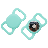 AirTag Holder | Harness or Collar Mounted (M/L Size) | Teal