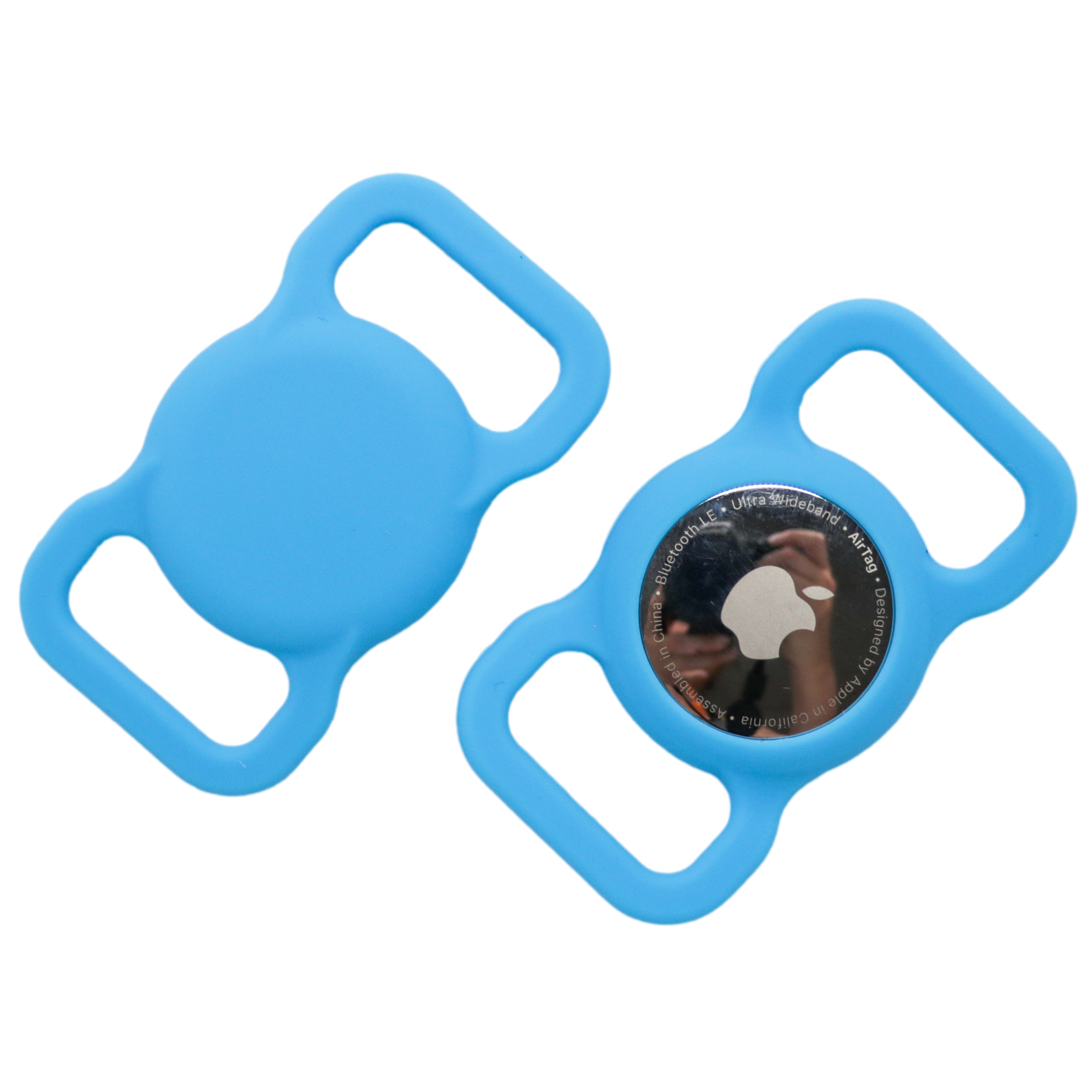 AirTag Holder | Harness or Collar Mounted (M/L Size) | Blue