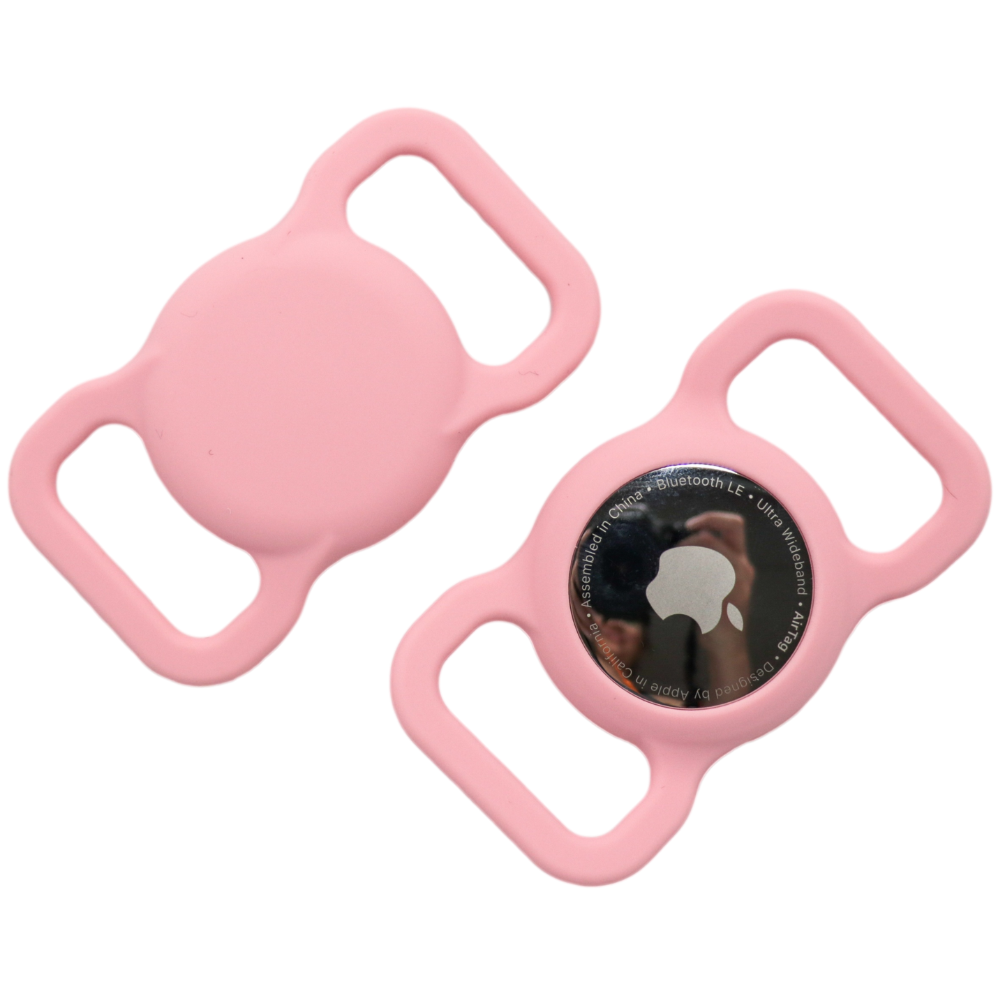 AirTag Holder | Harness or Collar Mounted (M/L Size) | Pink