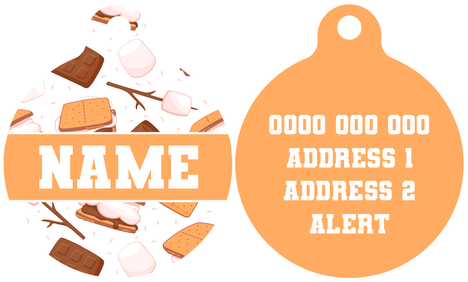 Pet ID Tag | That's S'more Like It
