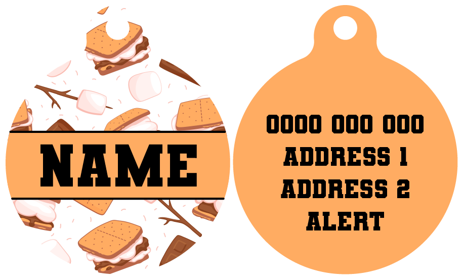 Pet ID Tag | That's S'more Like It