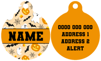 Pet ID Tag | Spooky Season