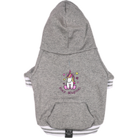 HOODIE DOG JUMPER: Grey Marle {FINAL SALE}