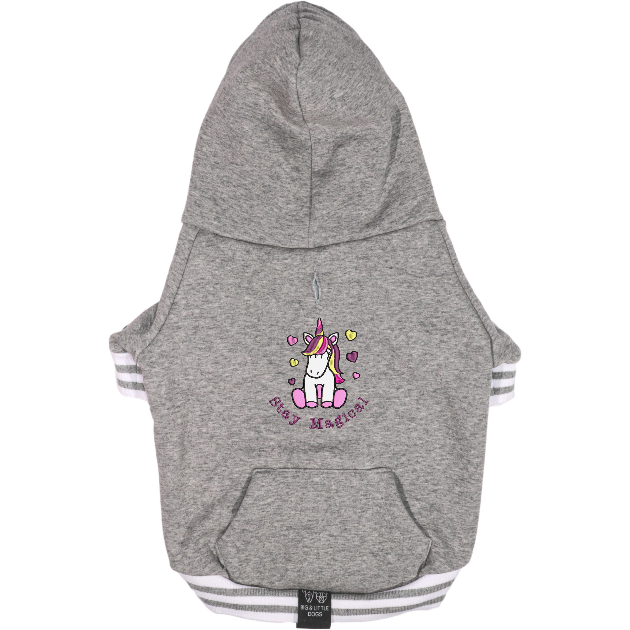 HOODIE DOG JUMPER: Grey Marle {FINAL SALE}