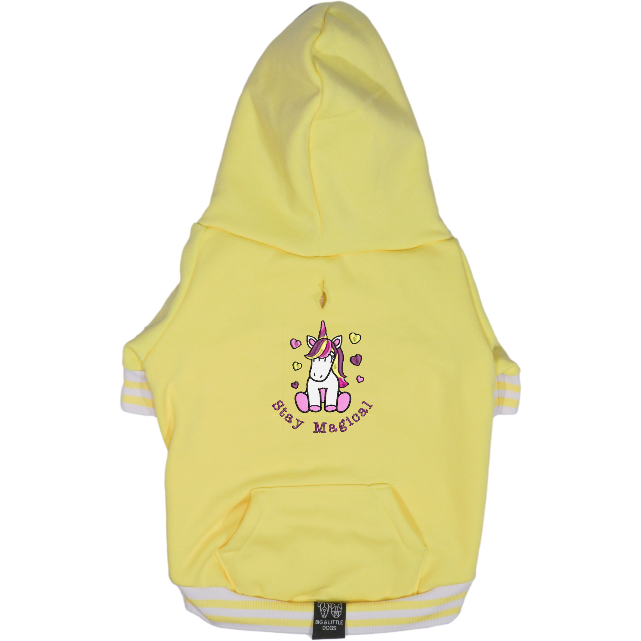 HOODIE DOG JUMPER: Lemon {FINAL SALE}