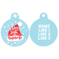 Pet ID Tag | Dear Santa, Let's Negotiate