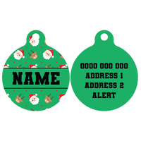 Pet ID Tag | Deck The Paws