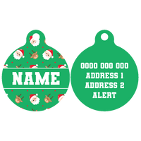 Pet ID Tag | Deck The Paws