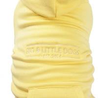 HOODIE DOG JUMPER: Lemon {FINAL SALE}
