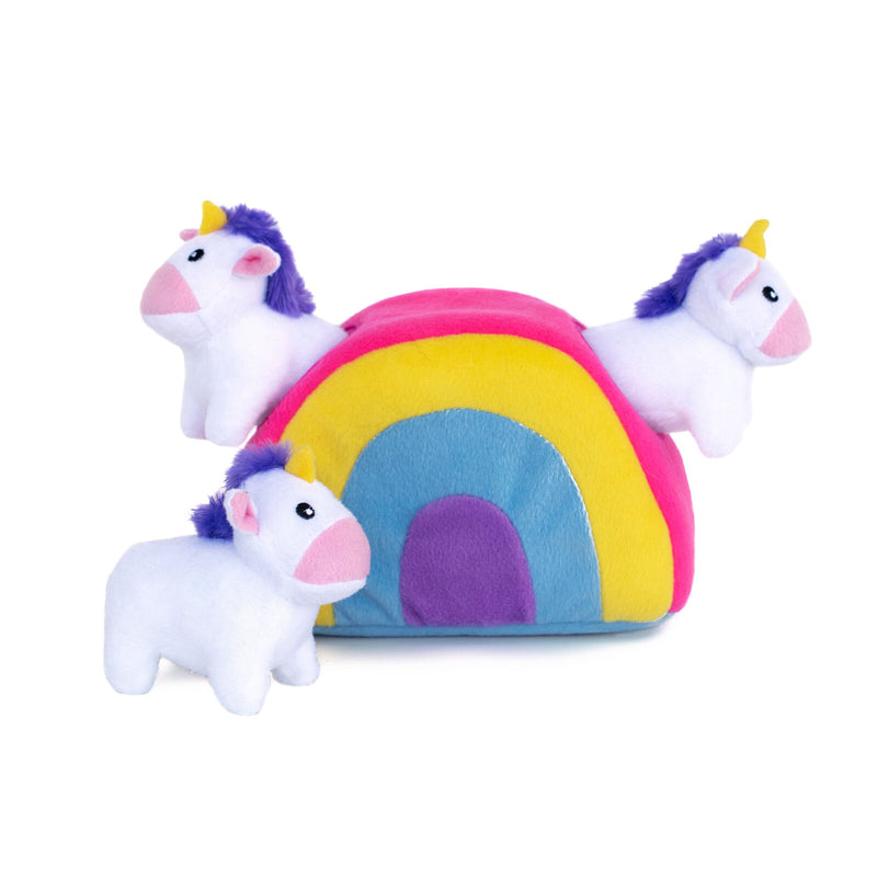 ZIPPY PAWS: Burrow - Unicorns in Rainbow