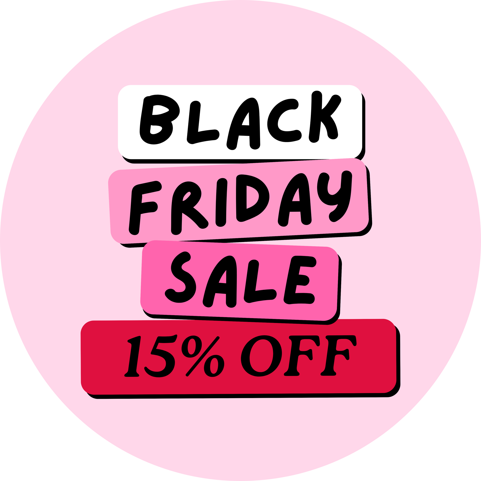 Black Friday - 15% Off