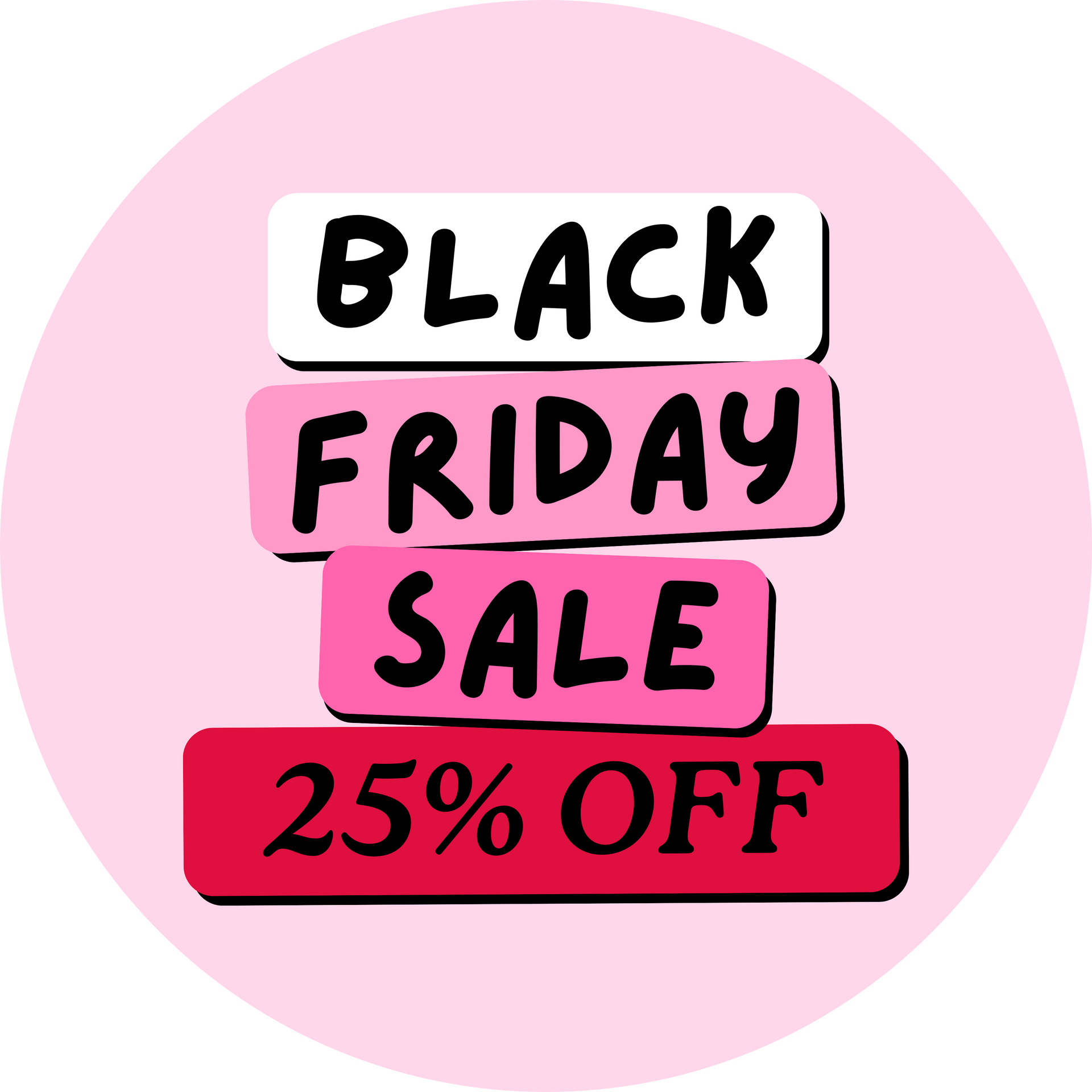 Black Friday - 25% Off