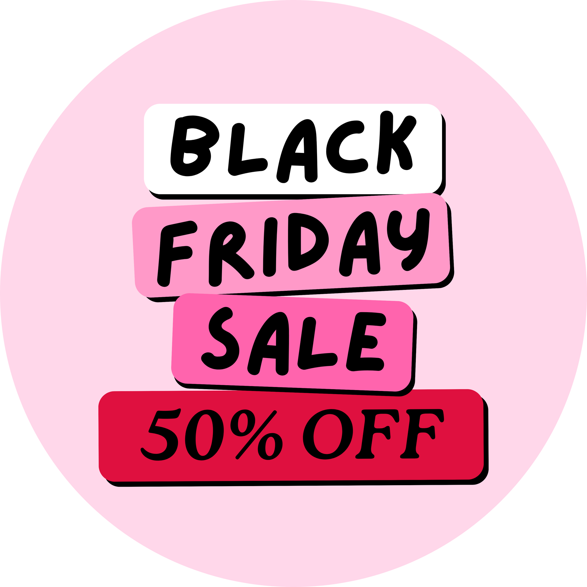 Black Friday - 50% Off