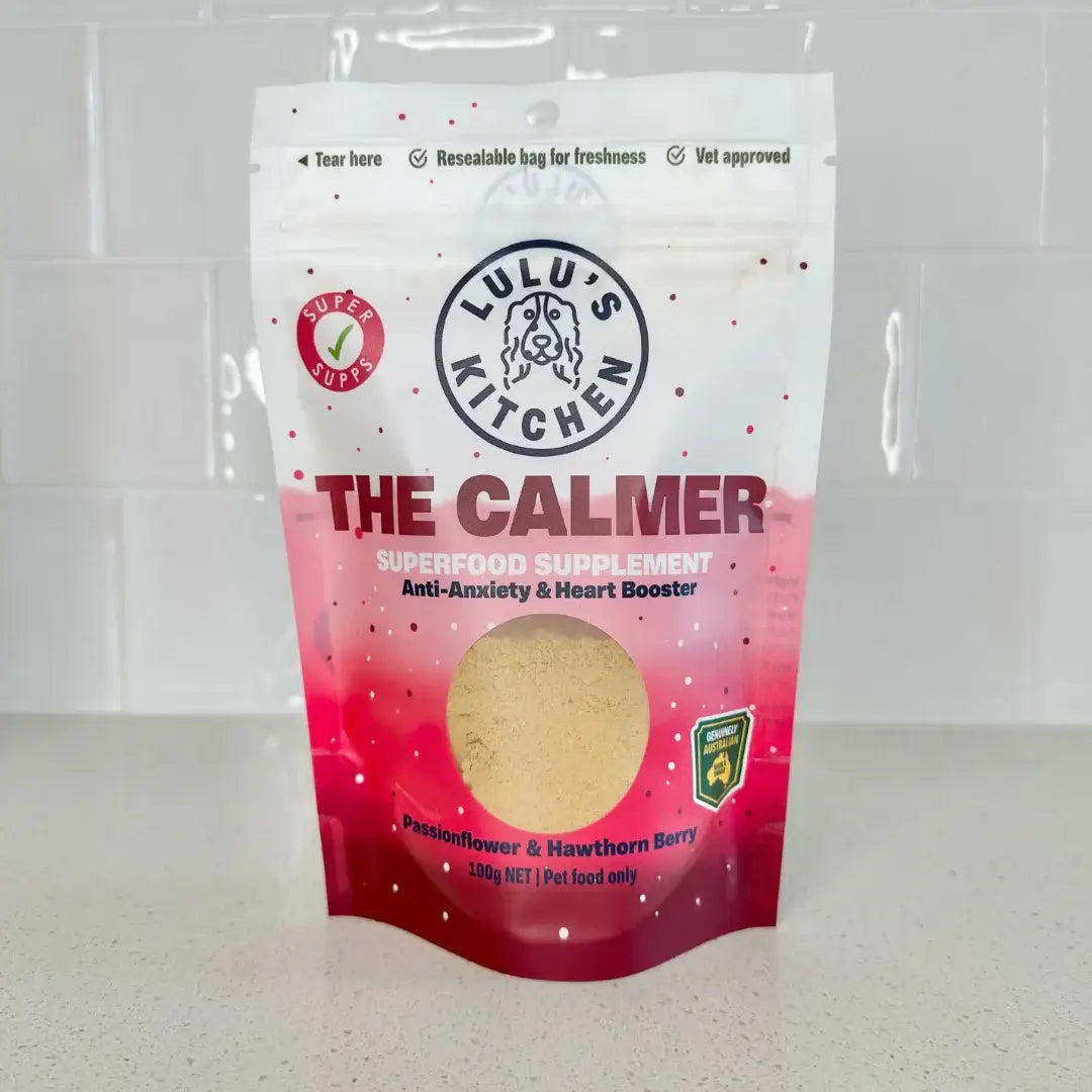 DOG SUPPLEMENT | Rover Pet Products: The Calmer - Anti-Anxiety & Heart Booster Supp (NEW)